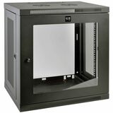 Tripp Lite series SRW12UG SmartRack 12U Low-Profile Switch-Depth Wall-Mount Rack Enclosure Cabinet
