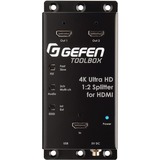 GTB-HD4K2K-142C-BLK Gefen 4K Ultra HD 1:2 Splitter for HDMI (GTB-HD4K2K-142C-BLK)
