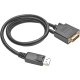 Tripp Lite series P581-003-V2 DisplayPort 1.2 to DVI Active Adapter Cable, 3 ft.