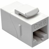 Tripp Lite series Cat6 Straight-Through Modular In-Line Snap-In Coupler (RJ45 F/F), White
