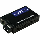 AddOn 10/100Base-TX(RJ-45) to 100Base-LX(SC) SMF 1310nm 20km Mini Media Converter