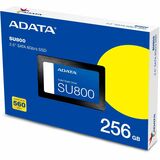 Adata Ultimate SU800 256 GB Solid State Drive - 2.5" Internal - SATA (SATA/600) - Black