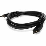 AddOn 6ft DisplayPort Male to HDMI Male Black Cable (Requires DP++)