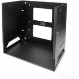 StarTech Wall-Mount Server Rack with Built-in Shelf - Solid Steel - 8U
