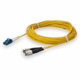 AddOn 8m FC (Male) to LC (Male) Yellow OS2 Duplex Fiber OFNR (Riser-Rated) Patch Cable