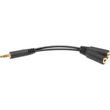 AXIS Stereo-to-mono Adapter - Mini-phone Audio Cable for Microphone-Audio Device - First E