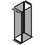 Ortronics MM20 Channel Rack, 30" Deep, 7 ft, 45 RU, Tapped, Black