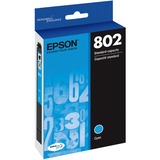 Epson DURABrite Ultra 802 Original Inkjet Ink Cartridge - Cyan - 1 Each