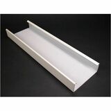 Wiremold 4000 Series Cable Raceway Base - 10ft Length - Ivory
