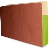Fibre-Guard Recycled Expanding File 9 1/2"H x 14 3/4"W with 5 1/4" Fully Reinforced Green Gusset, Fibre-Guard Pocket, Recycled, 10% PCW, 25/CT
