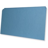 ALL-STATE LEGAL Straight Tab Cut Legal Recycled Top Tab File Folder Legal, 11 pt., Straight Cut Tab, Blue File Folder, Recycled, 10% PCW, 100/BX