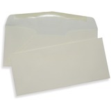 Crane Envelope #10, 24 lb. Gummed Envelope, Natural White, Wove Finish, Cranes Crest, 100% Cotton, 100% Recycled, 500/BX