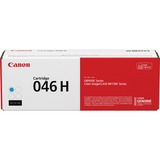 Canon 046H Original High Yield Laser Toner Cartridge - Cyan - 1 Each