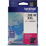 Brother LC20EMS INKvestment Magenta Ink Cartridge, Super High Yield (XXL Series)