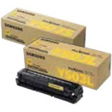 Samsung CLT-Y503S Laser Toner Cartridge - Yellow - 1 Pack