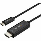 StarTech 2 m (6 ft.) USB-C to HDMI Cable - 4K at 60 Hz - Black