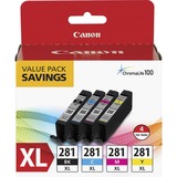 Canon CLI-281XL Original Inkjet Ink Cartridge - Value Pack - Multicolor - 4 / Pack