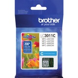 Brother LC3011C Original Standard Yield Inkjet Ink Cartridge - Single Pack - Cyan - 1 Each
