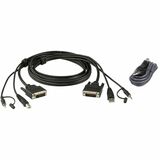 ATEN 1.8M USB DVI-D Dual Link Secure KVM Cable Kit