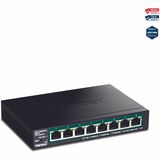 TRENDnet 8-Port Gigabit EdgeSmart PoE+ Switch (61W)