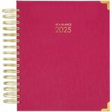 At-A-Glance Harmony 2024 Hardcover Daily Monthly Planner, Berry, Medium, 7