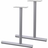 Lorell Training Table C-Leg Table Base with Glides