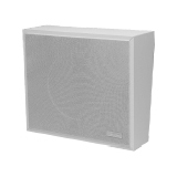 Valcom V-1061-W 1-way Surface Mount, Wall Mountable Speaker - 12 W RMS - White