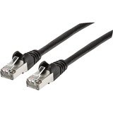 Manhattan Cat6a S/FTP Network Patch Cable, 3 ft (1.0 m), Black