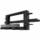 Ortronics Mighty Mo Overhead Cable Pathway Rack - 2RU - Black
