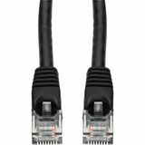 AddOn 75ft RJ-45 (Male) to RJ-45 (Male) Straight Black Cat6 UTP PVC Copper Patch Cable