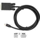 VisionTek Mini DisplayPort to VGA 2 Meter Active Cable (M/M)