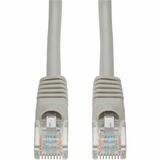 AddOn 16ft RJ-45 (Male) to RJ-45 (Male) Gray Cat6A UTP PVC Copper Patch Cable