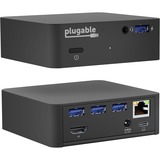 Plugable USB-C Mini Docking Station with 85W Power Delivery