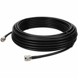 AddOn 50ft Cisco 4G-CAB-LMR240-50 Compatible TNC (Male) to TNC (Female) Black Coaxial Simplex PVC Copper Patch Cable