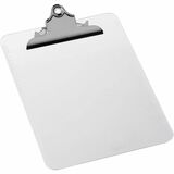 Business Source Spring Clip Plastic Clipboard