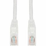 AddOn 14ft RJ-45 (Male) to RJ-45 (Male) White Cat6 Clear-Claw UTP PVC Copper Patch Cable