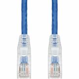 AddOn 7ft RJ-45 (Male) to RJ-45 (Male) Blue Cat6 Clear-Claw UTP PVC Copper Patch Cable