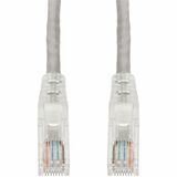 AddOn 14ft RJ-45 (Male) to RJ-45 (Male) Gray Cat6 Clear-Claw UTP PVC Copper Patch Cable