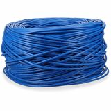 AddOn 1000ft Non-Terminated Blue Cat6 FTP Plenum-Rated Copper Patch Cable