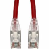 AddOn 10ft RJ-45 (Male) to RJ-45 (Male) Shielded Straight Red Cat6 STP PVC Copper Patch Cable