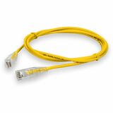 AddOn 5ft RJ-45 (Male) to RJ-45 (Male) Yellow Cat6 UTP PVC Copper Patch Cable