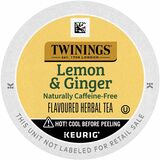 Twinings of London Lemon & Ginger Herbal Tea K-Cup