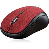 Adesso iMouse S80R - Wireless Fabric Optical Mini Mouse (Red)