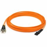 AddOn 10m MT-RJ (Male) to ST (Male) Orange OM1 Duplex Fiber OFNR (Riser-Rated) Patch Cable