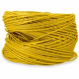 AddOn 1000ft non-terminated yellow Cat5E Straight UTP PVC Copper Patch Cable