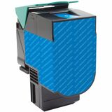 CIG Remanufactured High Yield Cyan Toner Cartridge for Lexmark C540/C544/X543/X544
