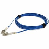 AddOn 1m LC (Male) to LC (Male) Blue OM1 Duplex Fiber TAA Compliant OFNR Riser-Rated Patch Cable