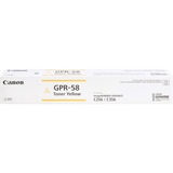 Canon GPR-58 Original Laser Toner Cartridge - Yellow - 1 Each