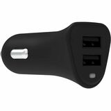 Griffin PowerJolt Dual Universal USB-A 12W Car Charger - Black