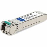 AddOn HP J9151A-BX-D-60KM Compatible TAA Compliant 10GBase-BX SFP+ Transceiver (SMF, 1330nmTx/1270nmRx, 60km, LC, DOM)